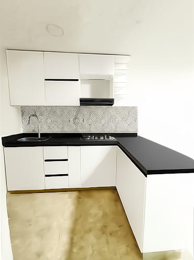 Cocina de Pixel House Buga