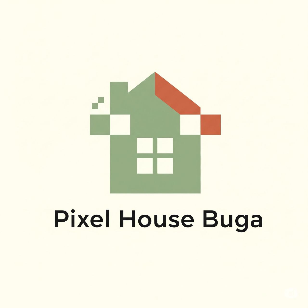 Pixel House Buga Logo
